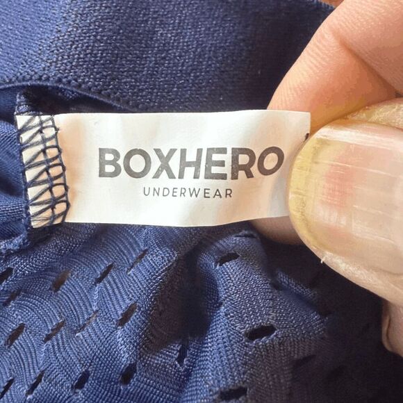 Set of 10 Boxhero Mens Mesh Bamboo Pouch Boxer Briefs Black Navy Blue Small NWOT - Picture 8 of 11